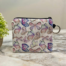 Load image into Gallery viewer, Mini Pouch - Butterfly Watercolor
