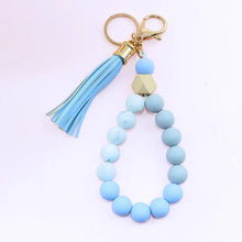 Load image into Gallery viewer, Silicone Bracelet Keychain - Solids - PREORDER 5/6-5/9
