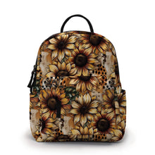 Load image into Gallery viewer, Mini Backpack - Sunflower Dots
