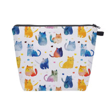 Load image into Gallery viewer, Pouch XL - Watercolor Cats
