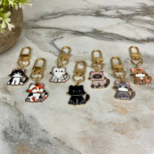 Load image into Gallery viewer, Keychain - Cat Charm #2
