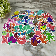 Load image into Gallery viewer, Stickers - Cartoon Under The Sea
