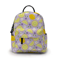 Load image into Gallery viewer, Mini Backpack - Blueberry Lemon
