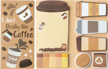 Load image into Gallery viewer, Sticky Note Booklet Set - Coffee
