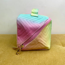 Load image into Gallery viewer, Oversized Lay Flat Cosmetic Bag - Tie Dye
