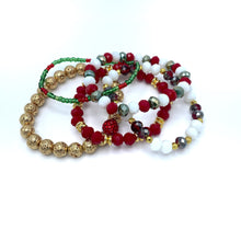 Load image into Gallery viewer, Bracelet Pack - Gold, Red, &amp; Green Mini
