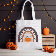 Load image into Gallery viewer, Tote Bag - Pumpkin Rainbow
