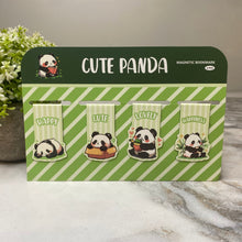 Load image into Gallery viewer, Bookmark - Magnetic, Panda
