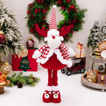 Load image into Gallery viewer, Telescopic Standing Christmas Decor - Red &amp; White
