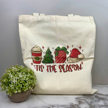 Load image into Gallery viewer, Tote Bag - Christmas - Tis The Season
