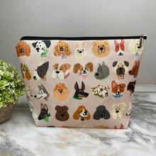 Load image into Gallery viewer, Canvas Pouch XL -  Dogs
