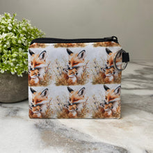 Load image into Gallery viewer, Mini Pouch - Foxes
