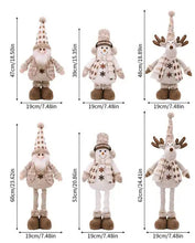 Load image into Gallery viewer, Telescopic Standing Christmas Decor - Red &amp; White
