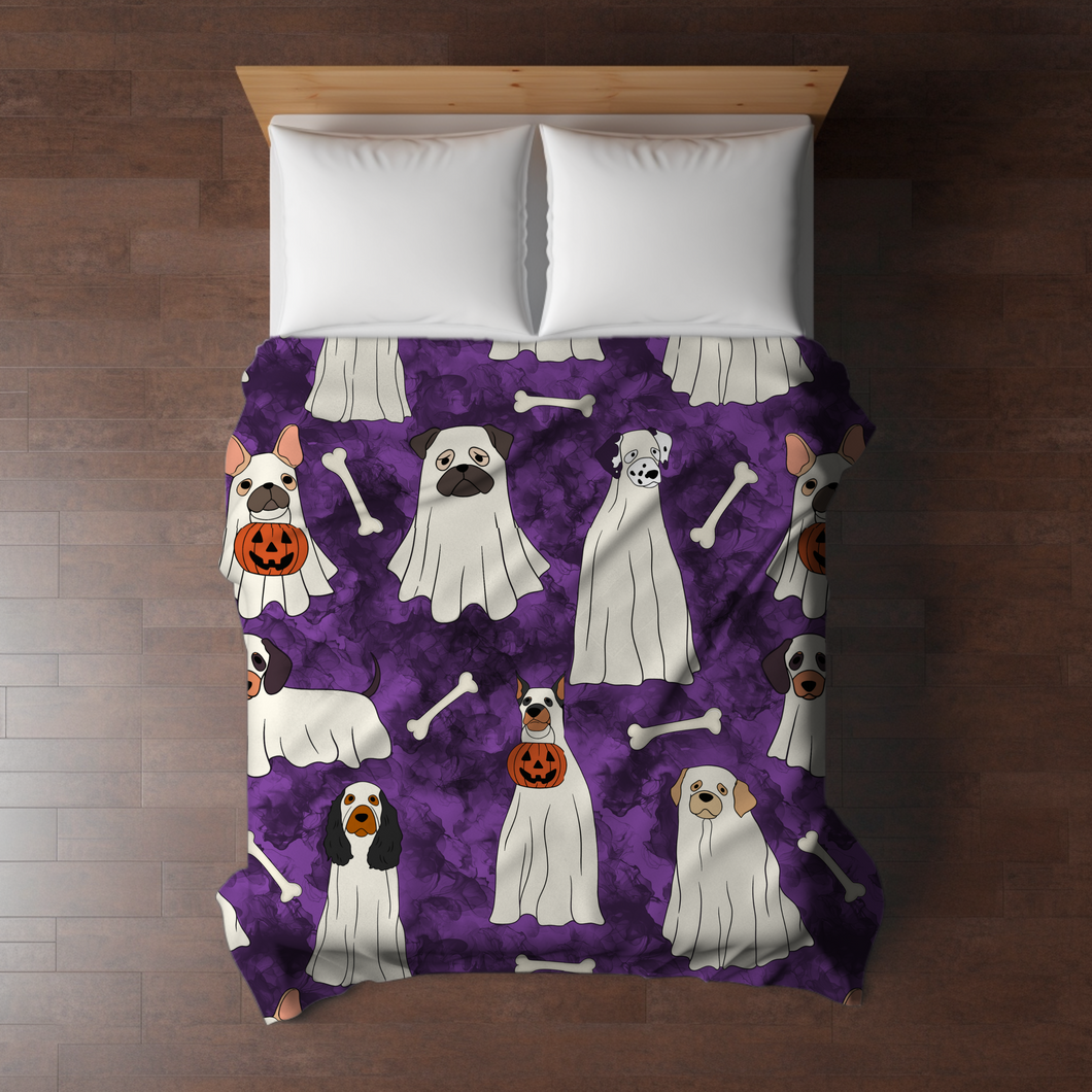 Blanket - Halloween - Ghost Dogs - PREORDER
