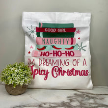 Load image into Gallery viewer, Tote Bag - Christmas - #3 - Spicy Christmas
