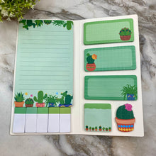 Load image into Gallery viewer, Sticky Note Booklet Set - Cactus Grow
