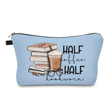 Load image into Gallery viewer, Pouch - Coffee Bookworm
