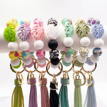 Load image into Gallery viewer, Silicone Bracelet Keychain - Palm - PREORDER 5/6-5/9
