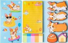 Load image into Gallery viewer, Sticky Note Booklet Set - Corgi
