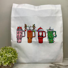 Load image into Gallery viewer, Tote Bag - Christmas - #54 - Tumbler Christmas
