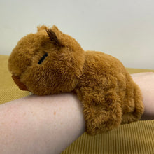 Load image into Gallery viewer, Plush Toy Double Slap Bracelet - Capybara
