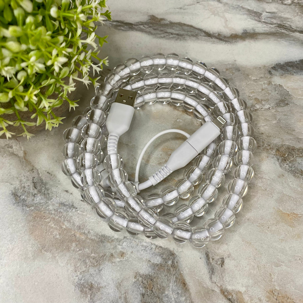 Charging Cord - NEW Beaded - PREORDER