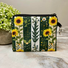 Load image into Gallery viewer, Mini Pouch - Sunflower Green Stripe
