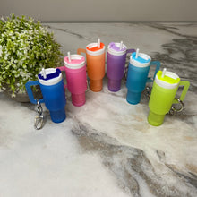 Load image into Gallery viewer, Keychain - Lip Balm Tumbler #3 Frosted Glow-In-The-Dark
