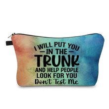 Load image into Gallery viewer, Pouch - Adult, Put You In The Trunk
