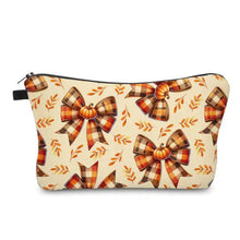 Load image into Gallery viewer, Pouch - Fall Pumpkin Bow
