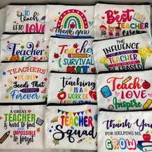 Load image into Gallery viewer, Canvas Pouch - Teacher Mix
