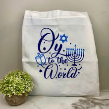 Load image into Gallery viewer, Tote Bag - Christmas/Hanukkah - #20 - Oy To The World
