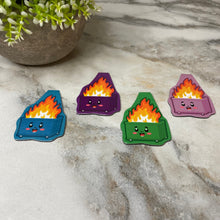 Load image into Gallery viewer, Bookmark - Dumpster Fire Magnetic Mix
