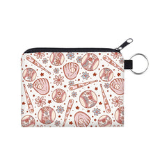 Load image into Gallery viewer, Mini Pouch - Baseball Floral
