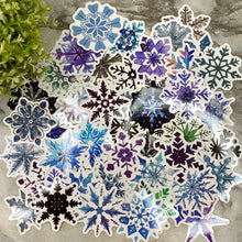 Load image into Gallery viewer, Stickers - Snowflakes
