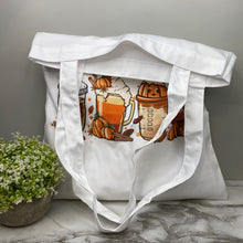 Load image into Gallery viewer, Tote Bag - Pumpkin Coffee
