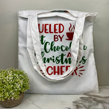 Load image into Gallery viewer, Tote Bag - Christmas - #39 - Fueled By Hot Chocolate
