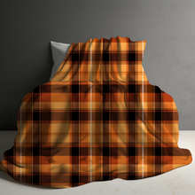 Load image into Gallery viewer, Blanket - Halloween - Plaid #1 - PREORDER
