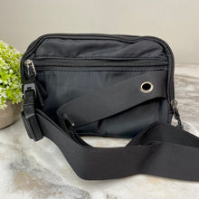 Load image into Gallery viewer, Nylon Belt Bag - Crossbody + Fanny - Black
