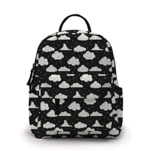 Load image into Gallery viewer, Mini Backpack - Cloud Black + White
