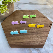 Load image into Gallery viewer, Acrylic Stud Earrings - Easter - Bunny Mix
