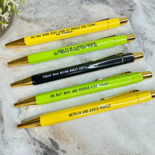 Load image into Gallery viewer, Pen - People Suck Set
