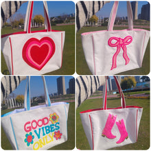 Load image into Gallery viewer, Canvas Tote - New Designs
