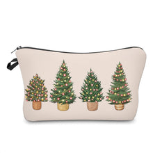 Load image into Gallery viewer, Pouch - Holiday Christmas - 4 Trees
