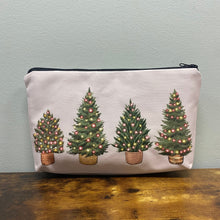 Load image into Gallery viewer, Pouch - Holiday Christmas - 4 Trees
