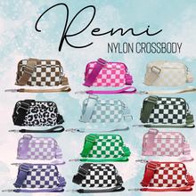 Load image into Gallery viewer, Remi - Nylon Crossbody Checkered - PREORDER
