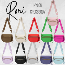 Load image into Gallery viewer, Roni - Solids - Nylon Crossbody - PREORDER 8/6-8/9
