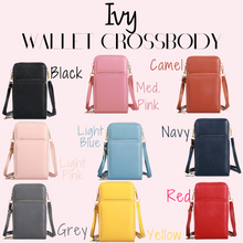 Load image into Gallery viewer, Ivy Crossbody Wallet + Purse
