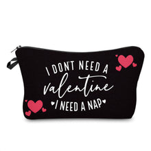 Load image into Gallery viewer, Pouch - Valentines Day - Need A Nap
