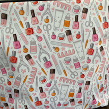 Load image into Gallery viewer, Pouch XL - Nails Manicure Makeup White

